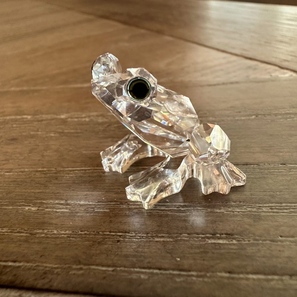 Swarovski Crystal Frog
